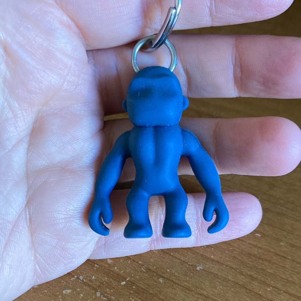 Kipling rubber monkey Keychain charm